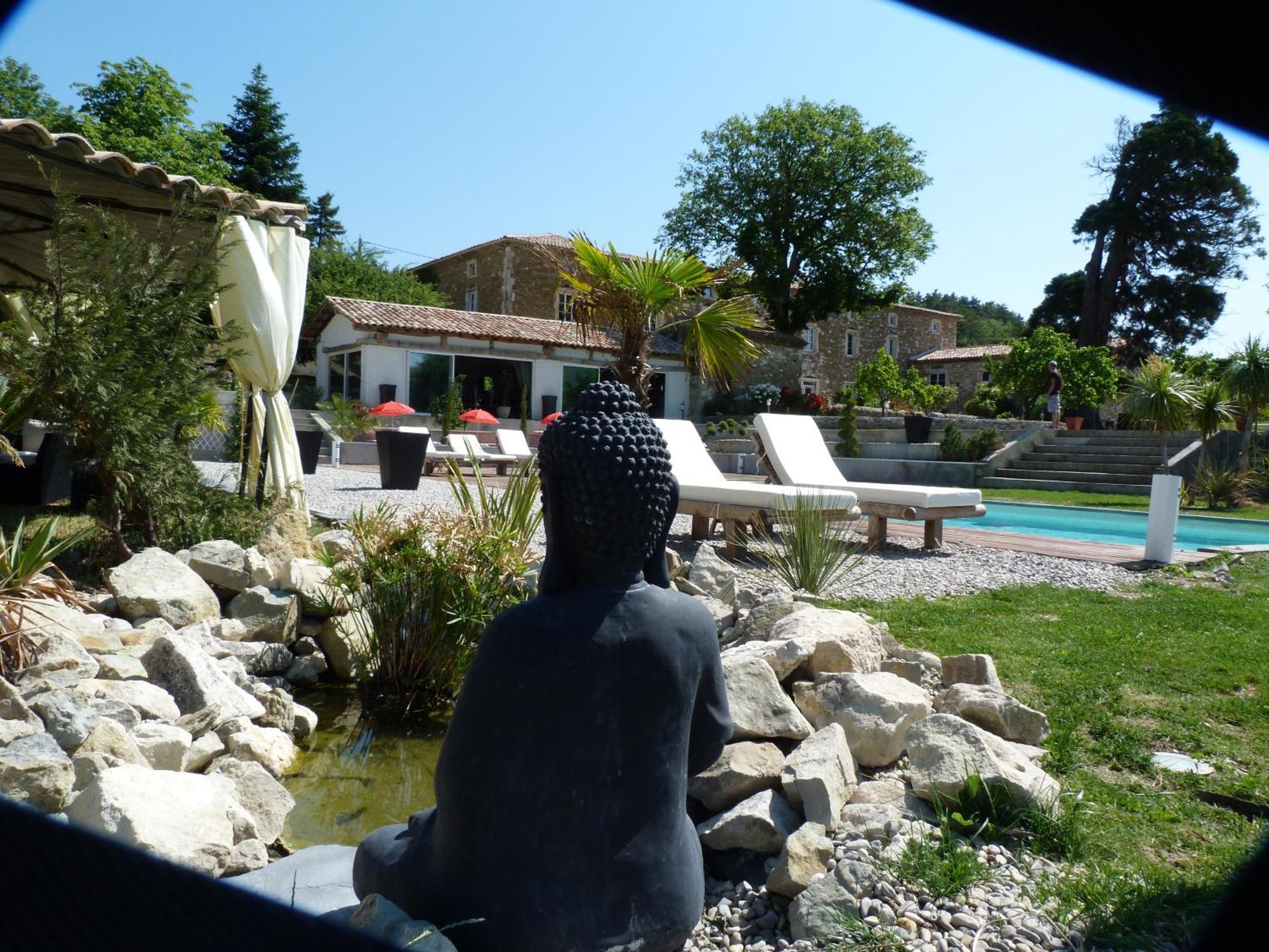 Hotel Le Prieure Des Sources La Répara Exterior foto